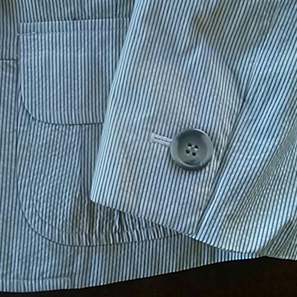 Ann Taylor LOFT striped blazer - Picture 3 of 5